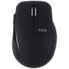 ELECOM Wireless Mouse Quiet 5 Buttons M Size Black M-FBL01DBXSBK
