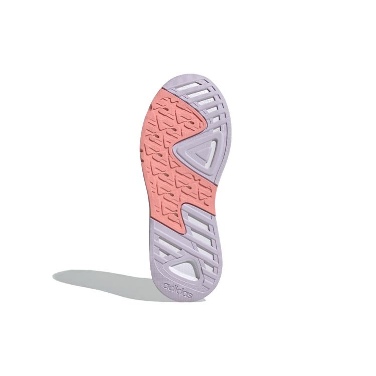 Adidas Neo Futureflow Cushioning Low Top Running Shoes Women's Light Purple Orange FW7199