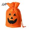 Cute Trick or Treat Bags for Toddlers 5 Pcs Halloween Treats Bag Non-woven Fabric Pumpkin Candy Small Gift Kindergarten Events Drawstring Snack