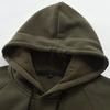 Mens Casual Hoodies Patchwork Drawstring Long Sleeve  Sweatshirt Lightweight Winter Fall Fleece Top With Hood