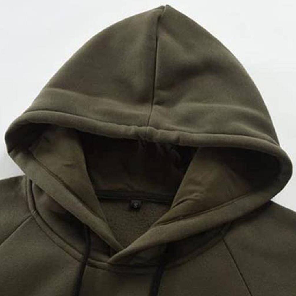 Mens Casual Hoodies Patchwork Drawstring Long Sleeve  Sweatshirt Lightweight Winter Fall Fleece Top With Hood