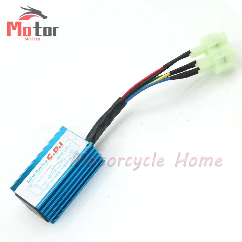 Racing Performance CDI Ignition Coil Spark Plug 5Pin 6Pin/Set for Gy6 150cc 125cc 50cc WEQ Ignition Spark Plug