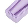 Multifunctional Silicone Ice Cube Mold for Whiskey & Cocktails, 430ml, Purple