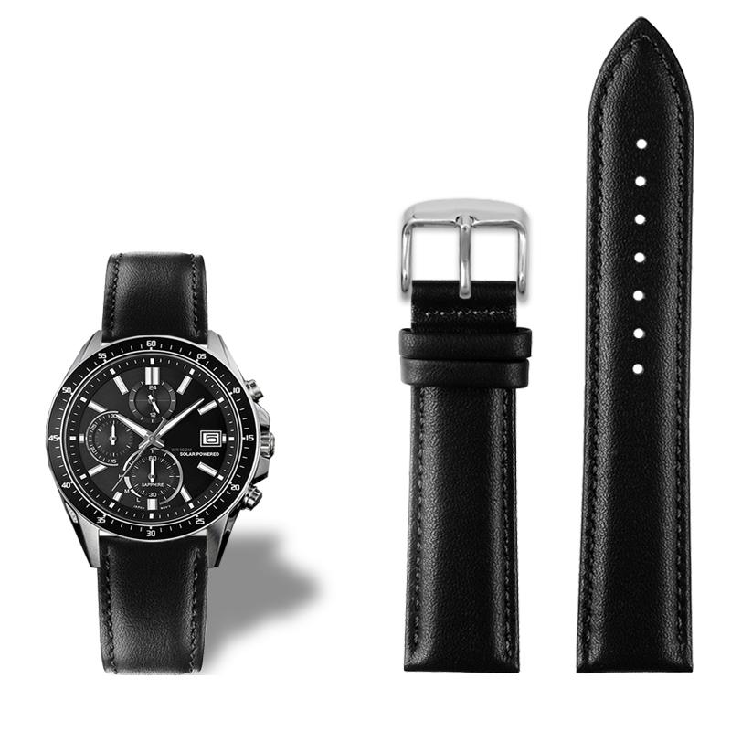 

Натуральна шкіряна ремінець для годинника Casio Green Water Ghost Swordfish EFV-600CL MDV-106 MDV-107 EFR-539L Аксесуари для годинника 20мм 22мм 20mm