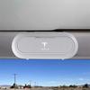 1Pcs ABS Car Sun Visor Glasses Frame Sunglasses Card Storage Case For Tesla Model 3 Y S X Roadster Juguete SpaceX Cybertruck