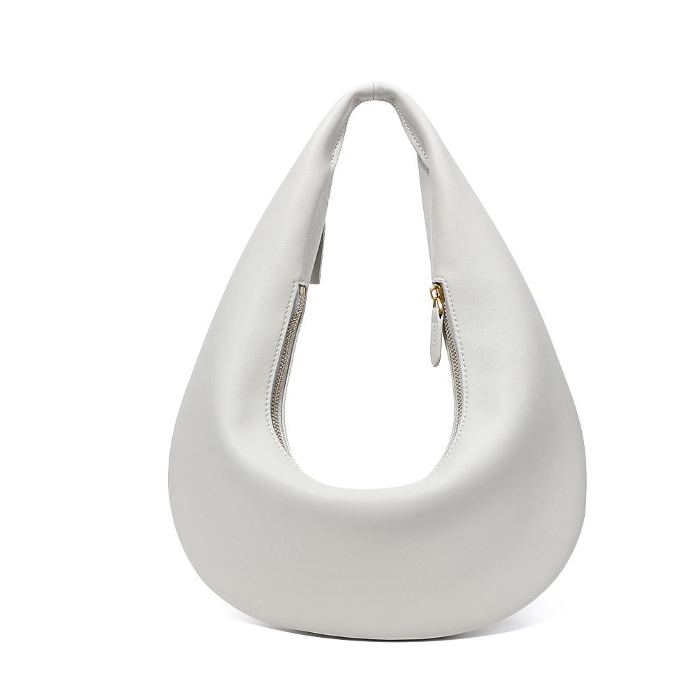 Crescent Bag Advanced Sense Hand Bag Retro Handbag Light Luxury Half Month Bag Simple Shoulder Underarm Bag