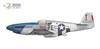 Alma Hobby US Army Air Force Mustang Modelo de plástico ADL70041 Color de moldeo 1/72 P-51B