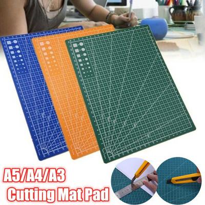 A3 A4 5 PVC Skärmatta Arbetsbänk Patchwork Skärdyna Symanual Gör-det-själv-kniv Gravyr Läder Skärbräda Enkelsidesunderlag