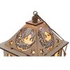 Portable Wooden Ramadan LED Lantern Hollow Moon Star Design Eid Mubarak Lantern Hanging Moroccan Wind Lantern Festival Party