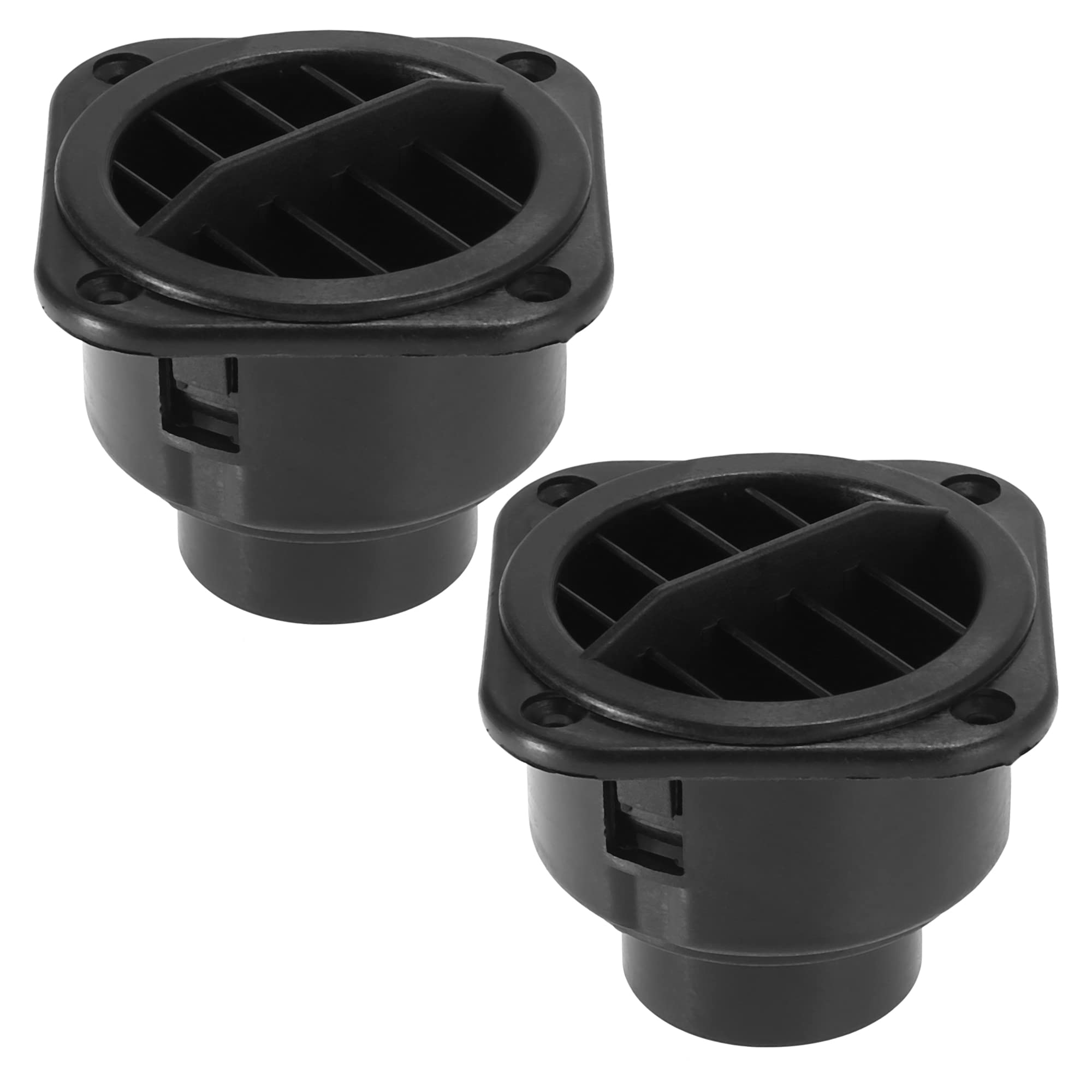 

X AUTOHAUX Hot Air Vent Outlet 42mm Car Heater Duct Hose Pipe 360 Degree