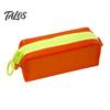 Cute Pencil Pouch Stationery Case, Large Capacity PVC Pouch, Portable Organizer Smooth Zipper Pen for School Office Student Use Exquisite Puller