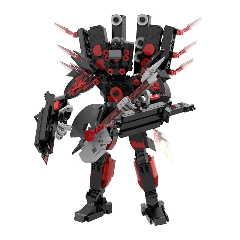 2024 New Building Blocks Skibidi Toilet Block Skibidi Toilet Toys Hobby Collection Net Anime Toy Boy Girl Child 6 Years Old 7 Years Old 8 Years Old