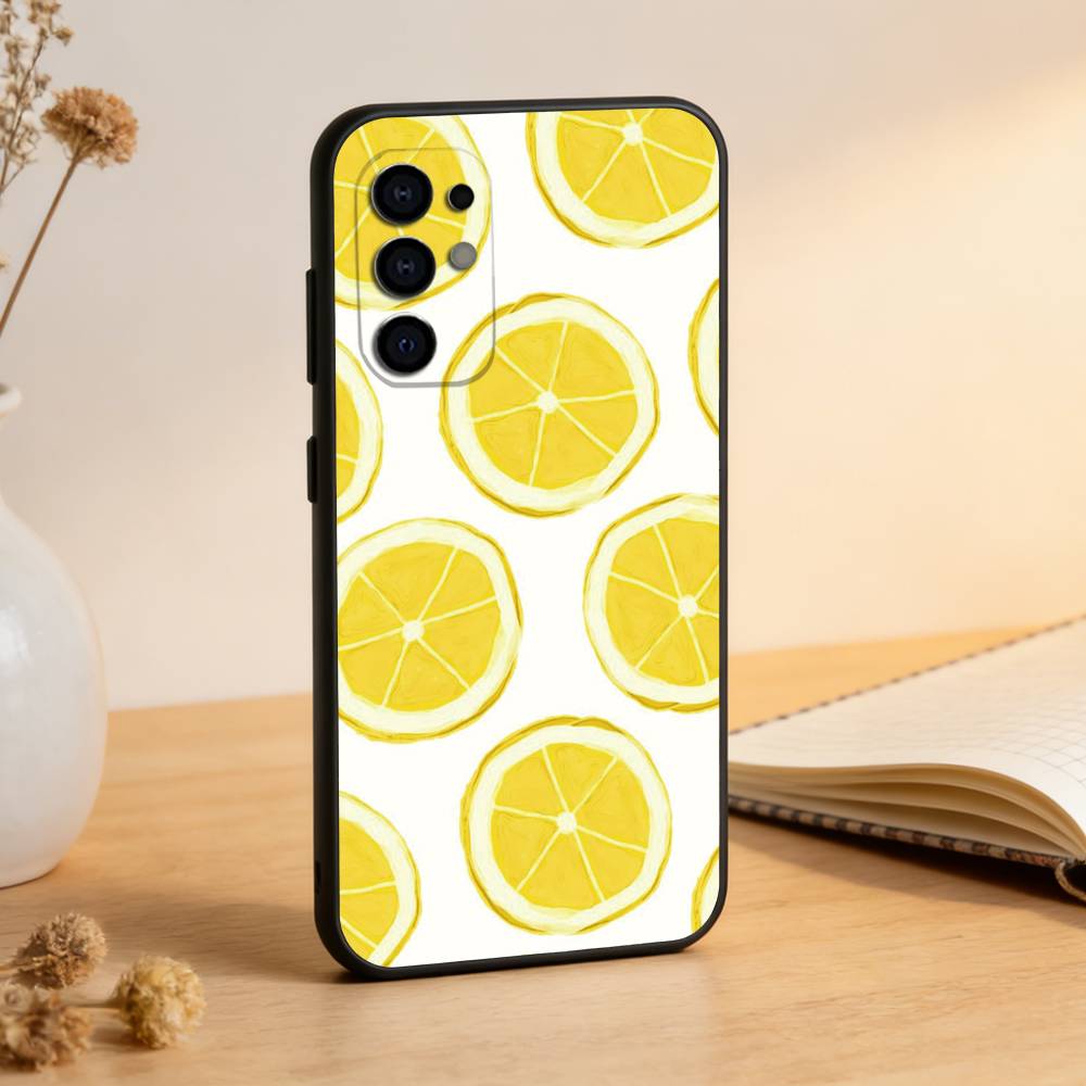 

Lemon Phone Case For Samsung S25,S24,S21,S22,S23,S30,Ultra,S20,Plus,Fe,Soft Silicone Black Cover Samsung S20plus5G