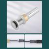 Plastic Corrugated Pipe for RV Sewage Basin Drainage Washbasin & Sink Plastic Hose - Durable Drainage Solution for RVs