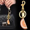Niedlicher Schlüsselanhänger für Frauen für Tasche, Schlüsselanhänger für Taschenanhänger, Frucht-Schlüsselanhänger für Damenhandtaschen oder Geldbörsen