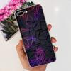 Per iPhone 7 8 7Plus 8 Plus Custodia per Telefono iPhone SE 2020 Cover Posteriore Morbido TPU Silicone Trasparente Paraurti Fiore Farfalla Coque Borsa