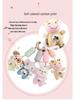 Happy Monkey Infant Plush Mobile Toy: Soothing Bed and Car Hanging for Early Education