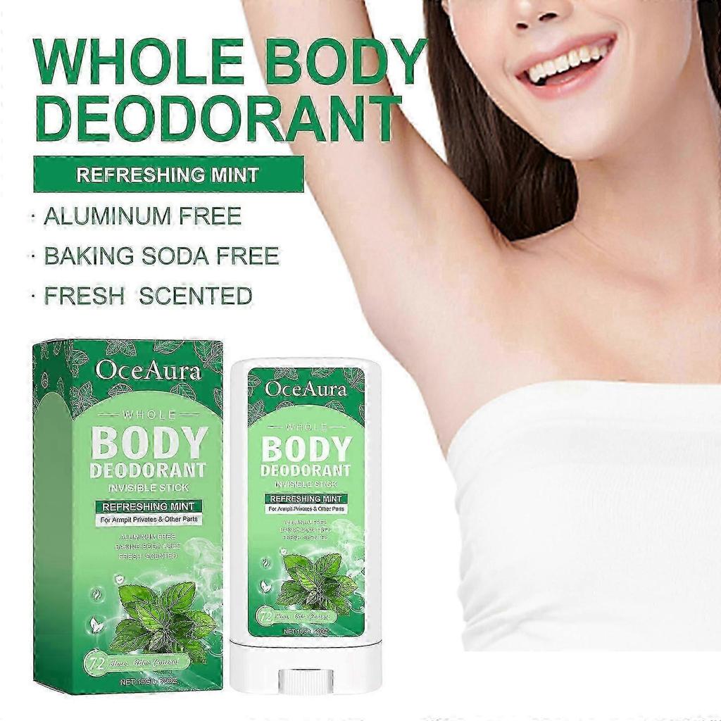 OceAura Mint Deodorant Stick - Neutralises Odour & Keeps Skin Fresh All Day - Bodycare Essential