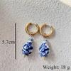 New Chinese Style Ceramic Multi-style Earrings Classic Fashion Party Accessories Designed for Women Exquisite Earrings