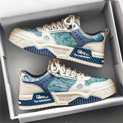 Zapatos de Cricket informales para hombre, zapatillas de deporte de tendencia a la moda, zapatos para caminar para niños, zapatos de tablero de estilo Retro juvenil