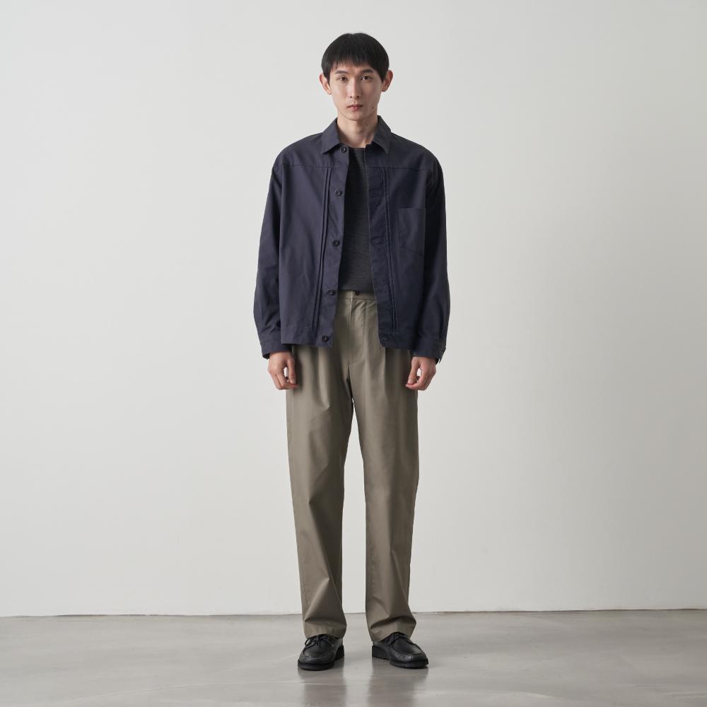 Someoses Guggenheim Wide Tapered Pants (Olive)