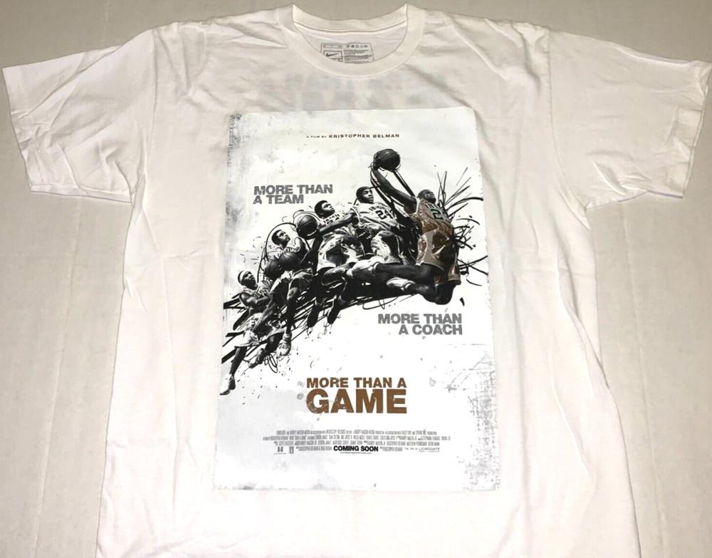 Rare! Vintage 2008 LeBron James More Than A Game Movie Tour T-Shirt New! SM Unisex T-Shirt XXXL