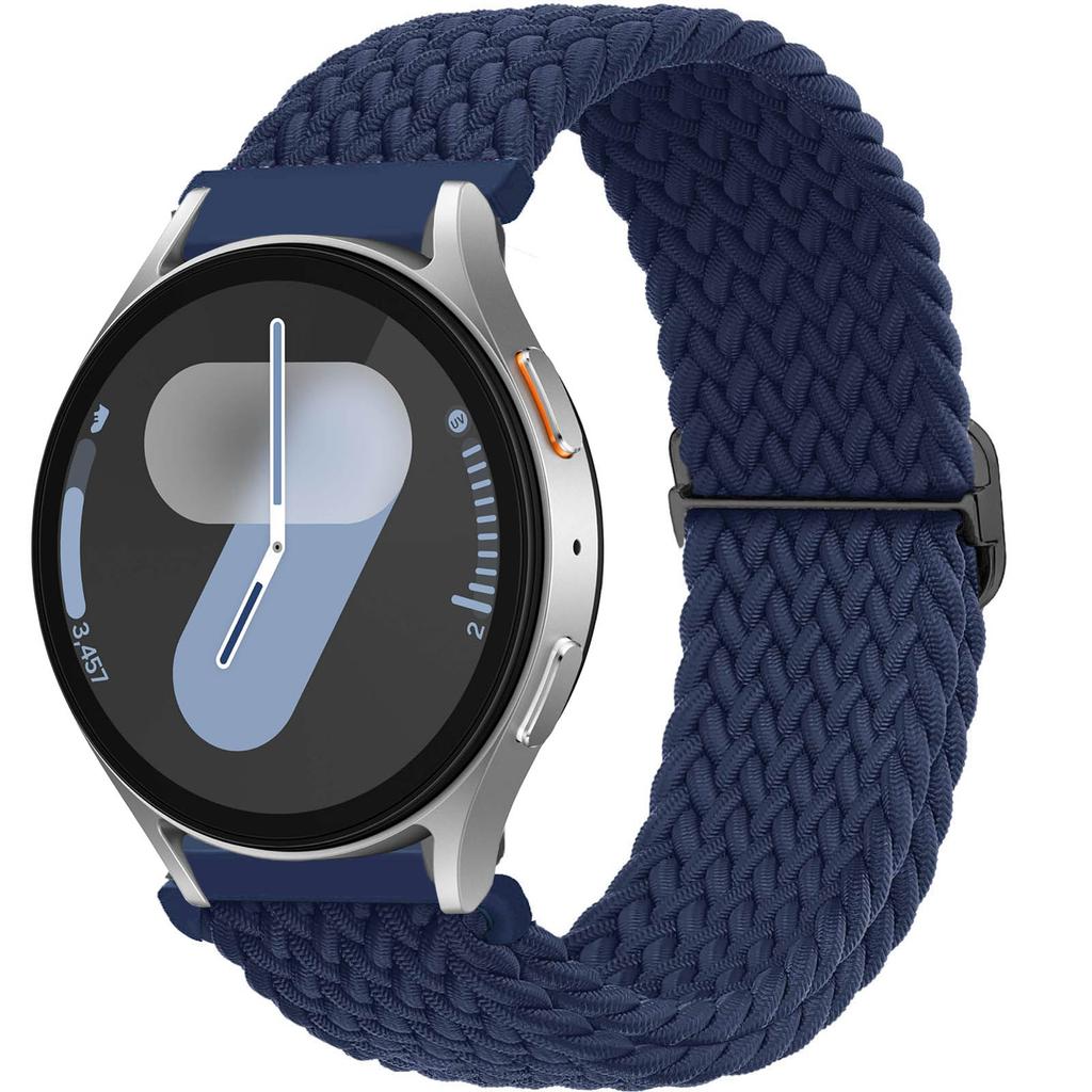 20mm Band For Samsung Galaxy Watch 7 4 6 Classic/5 Pro/3/active 2 Elastic Braided Solo Bracelet Huawei Watch GT 2e 3 Pro 4 Strap
