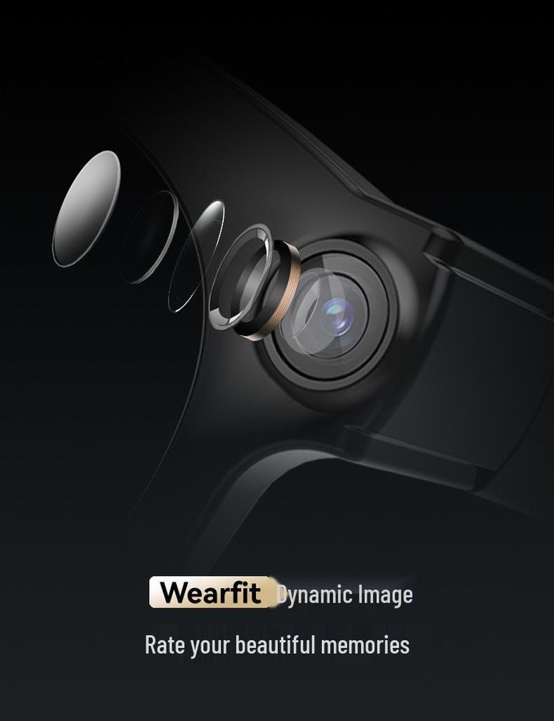 YX100 Smarte Bluetooth-Brille mit Audio- und KI-Funktionen