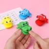 Childrens Cartoon Crocodile Rattle Car With Inertial Pullback Mechanism For Developmental Play