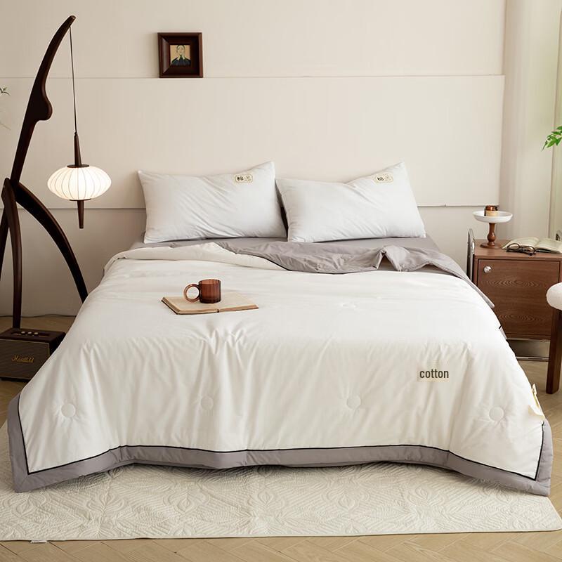 Muji Prana Bawełna Płukana Kołdra na Cały Rok