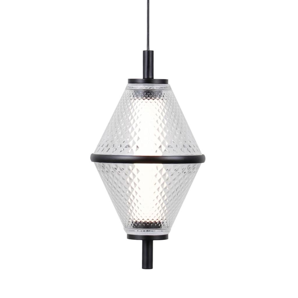 Lampa wisząca LED 15W FUENTE PND-34395-3-BK Italux