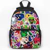 Zaino Scolastico Stampato Garten of BanBan da 16 Pollici per Ragazzi, Borsa di Grande Capacità per Viaggio, Sport, Portatile, Zaini Scolastici per Studenti, Zaino per Libri per Bambini