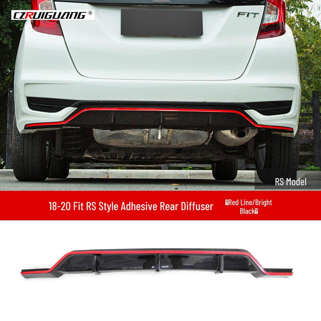 18-20 Fit GK5 Modified Body Kit: Rear and Front Lips, RS Small Spoiler, Tail Wing, Top Wing