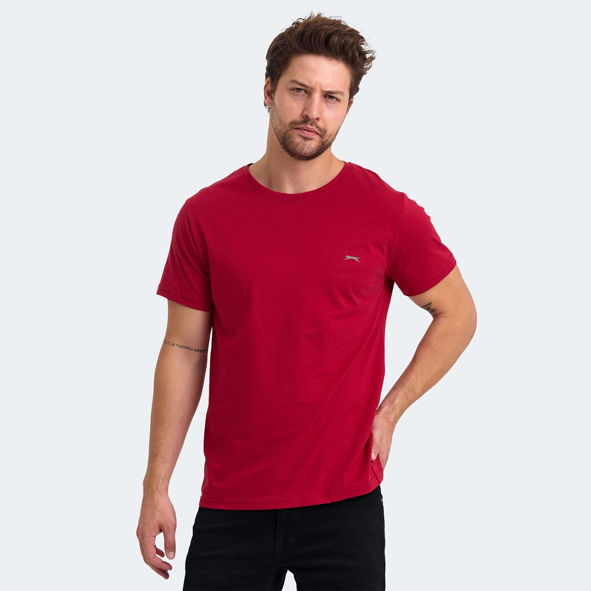 

KIELD-Burgundy Men s T-Shirt S кларет/красный