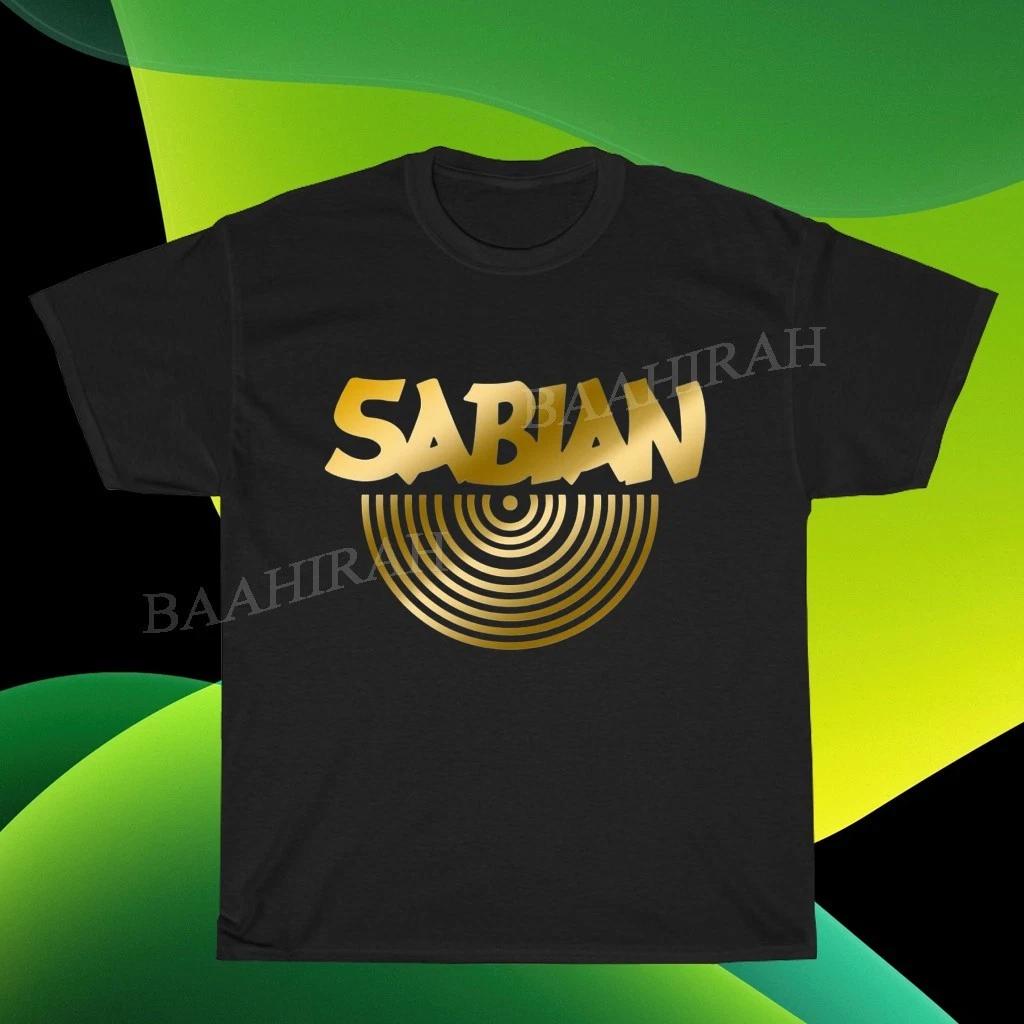 New Sabian Cymbals Logo American Funny T-Shirt Size S to 5XL XL