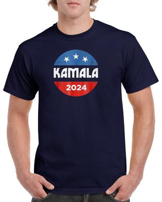 Kamala Harris T-Shirt President Campaign Button Vote 2024 For The People GKH02 Unisex T-Shirt