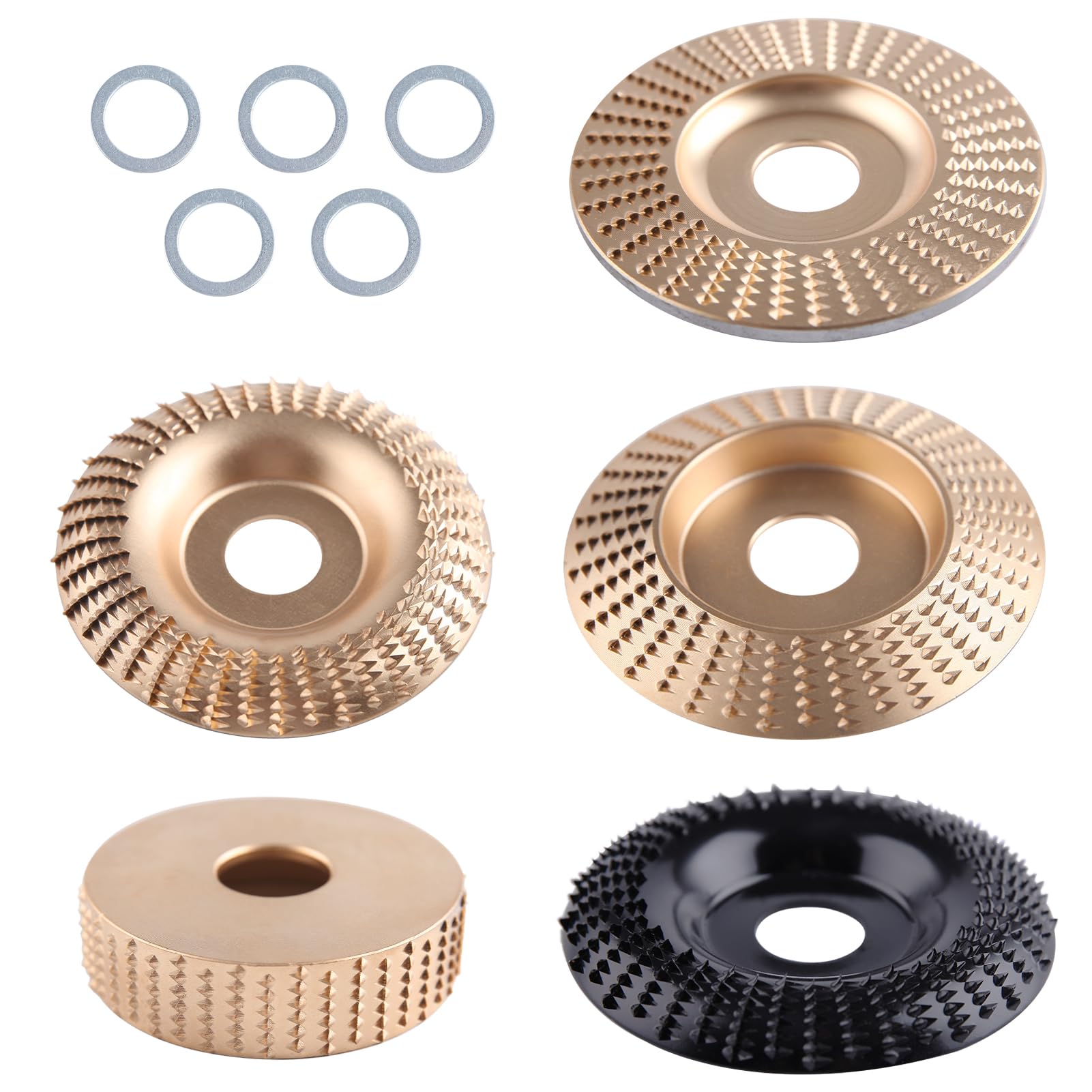 

LEONTOOL Wood Carving Woodworking Shaping Rotary Grinder Shaping Set of Disc Grinder Grinder Grinding Stone Woodworking Angle Sanding Disc Grinder