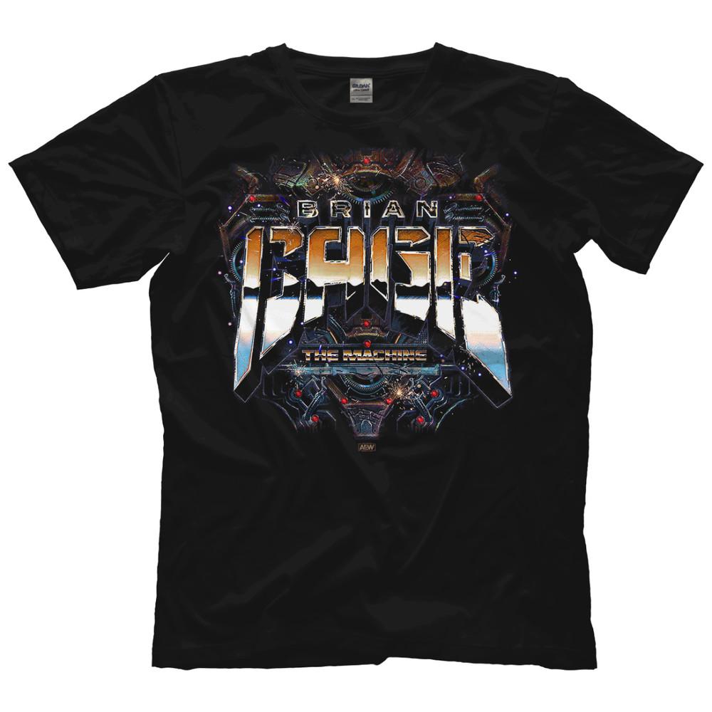 Brian Cage  The Machine AEW Official TShirt Unisex T-Shirt XL