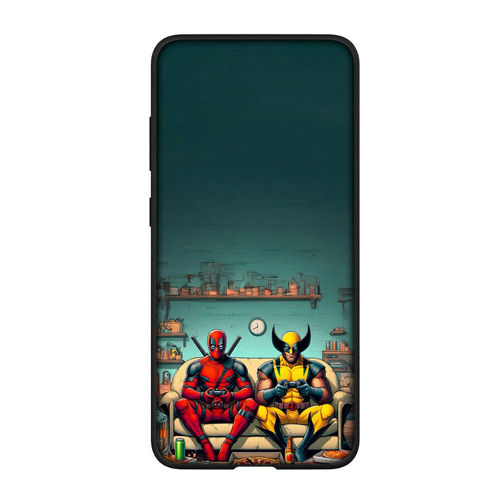 for iPhone 17 16 15 Xiaomi Poco F7 F8 X7 X6 C85 C75 C71 M8 Redmi Note 14 13 12 Pro Max 14C 13C 15C A3 A4 Phone Case Wallpaper Deadpool Wolverine Cover