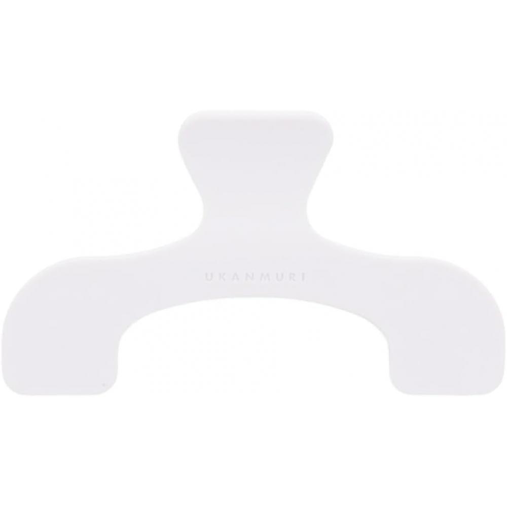 Unbranded Set Of 2 Die Cut Ukanmuri Clip  Silent White 