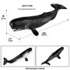 Marine Animal Simulation Model Figures: Shark, Dolphin, Hammerhead, Crab, Squid, Starfish for Kids' Education