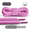 1 Pair 10mm Thick Round Shoelaces for Sneakers Running Sports Shoe Laces 100/120/140/160CM Shoelaces for Shoes Accessories