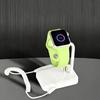 Anti-Theft Smartwatch Display Stand for Apple Watch Charging Security Alarm Holder 1.1M Coiled Cable Remote Mount for Retail