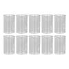 10PCS Beaker Borosilicate Glass Clear Scale Laboratory Beaker for Academic Industrial Experiment 10ml