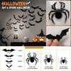 120 Halloween Decals and 3D Decorations for Party Wall Decor
