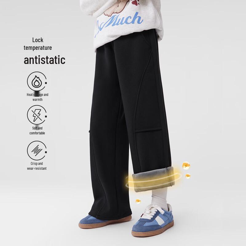 

Girls Fleece-Lined Warm Sports Pants for Autumn/Winter