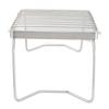 Folding Campfire Grill Stainless Steel Grid Shaped Camping Grill Grate Picnic QQB Grate for Outdoor