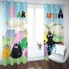 Barbapapa Cartoon Curtain Bedroom Window Animation Blackout Children Room Fashion Style Home Decoration