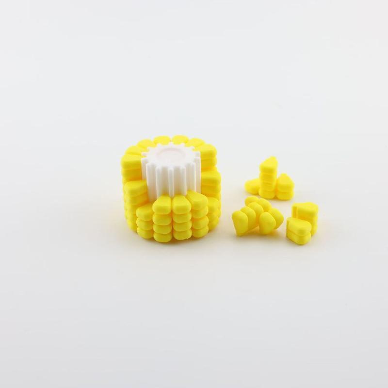 3D Printed PLA Corn Fidget Puzzle Toy Non-Toxic Sensory Stress Relief Toy for Kids Adults Anxiety Relief Home Office