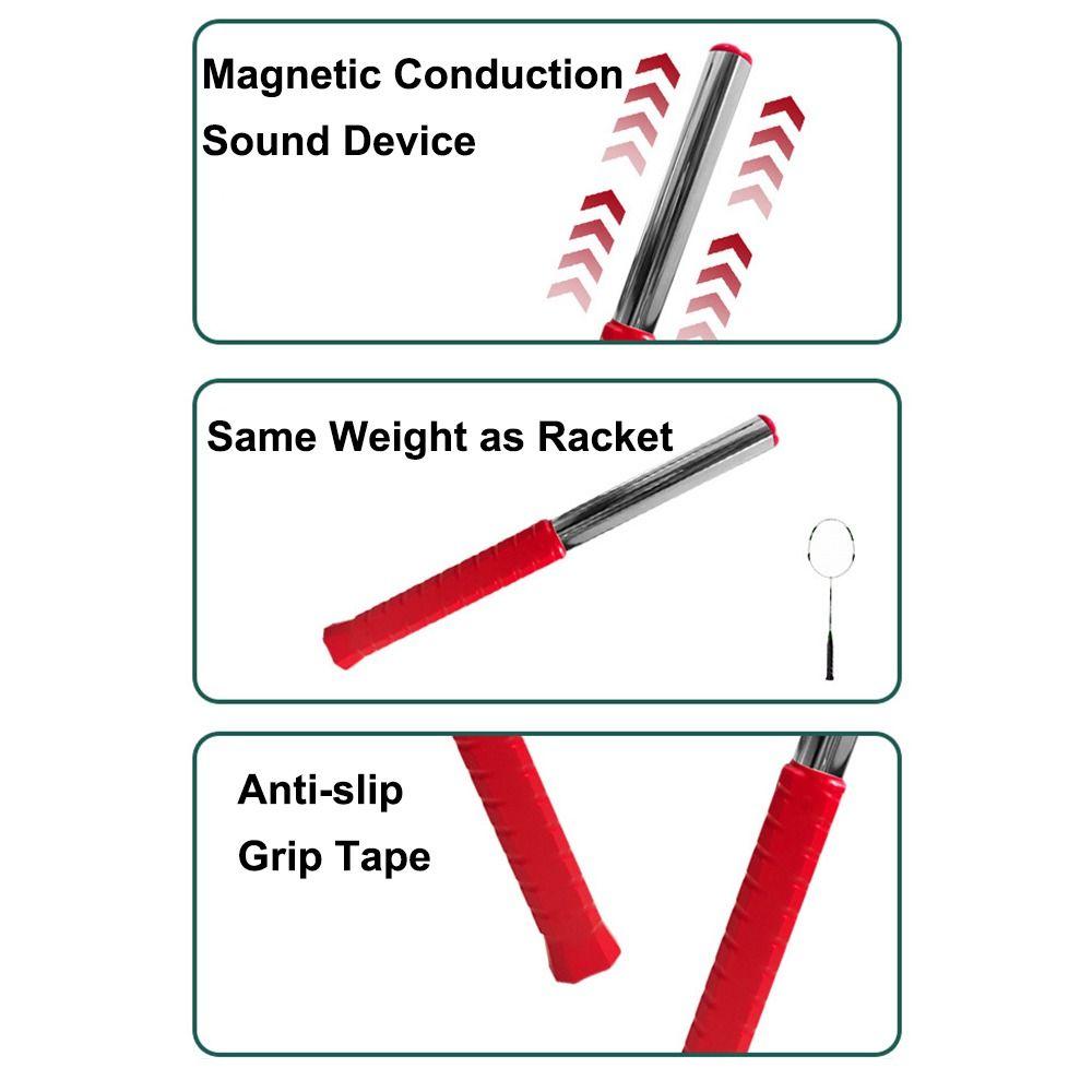 Manual Racket Power Trainer Feedback Sonor Rachetă Practică Swing Swing Trainer pentru Antrenament